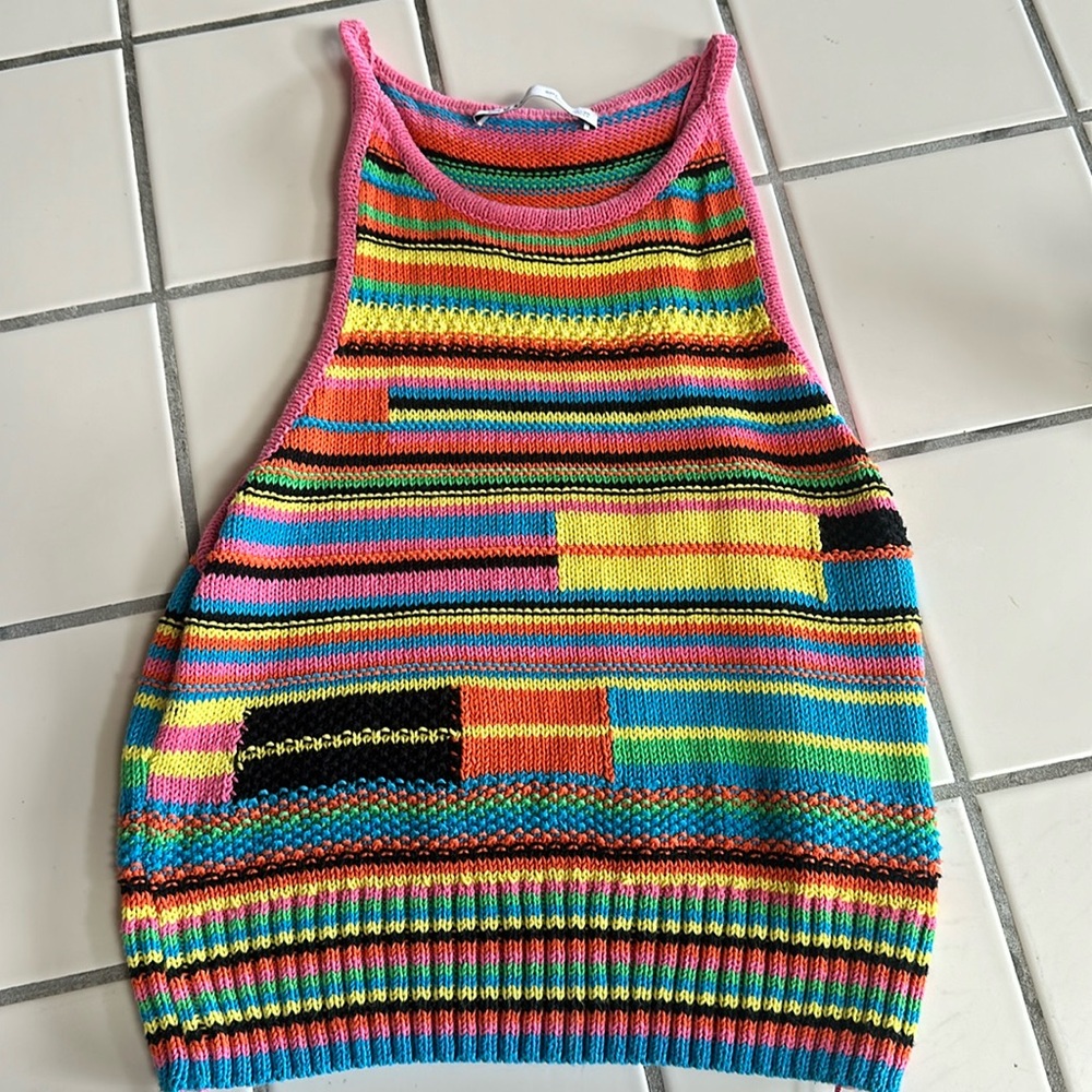 Zara small colorful tank